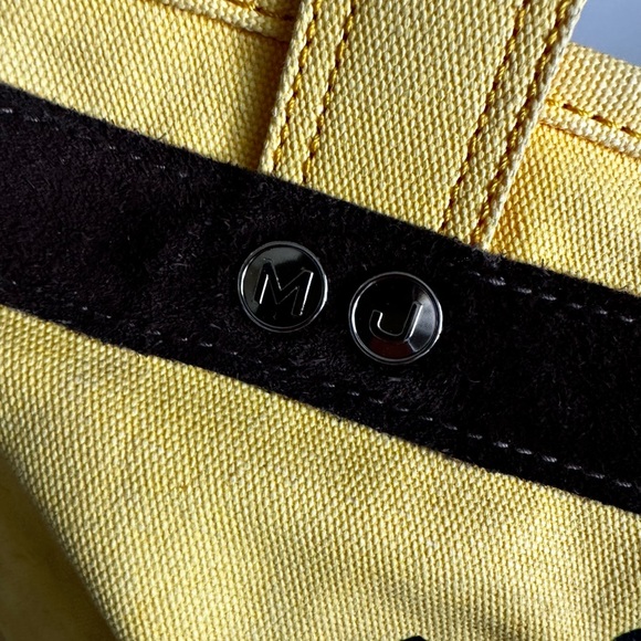 Marc Jacobs Yellow Canvas Tote - Picture 2 of 9